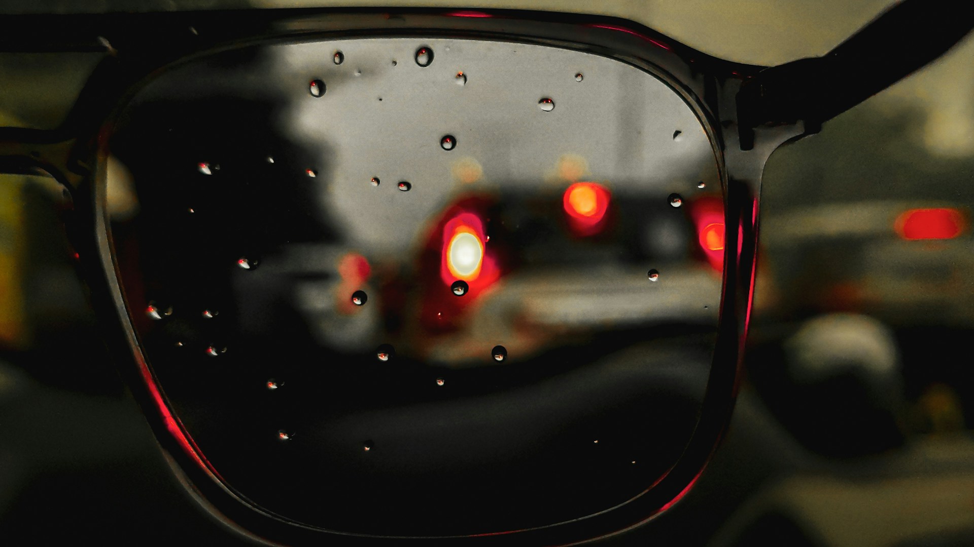 a close up of a black and red object