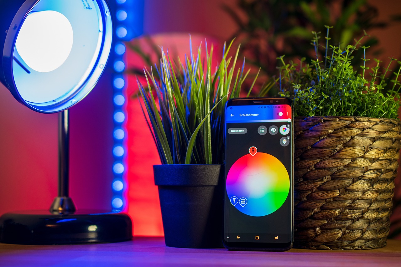 smart home, mobile, smartphone, smarthome, light, tools, future, lamp, internet, modern, smart, wireless, technology, hu